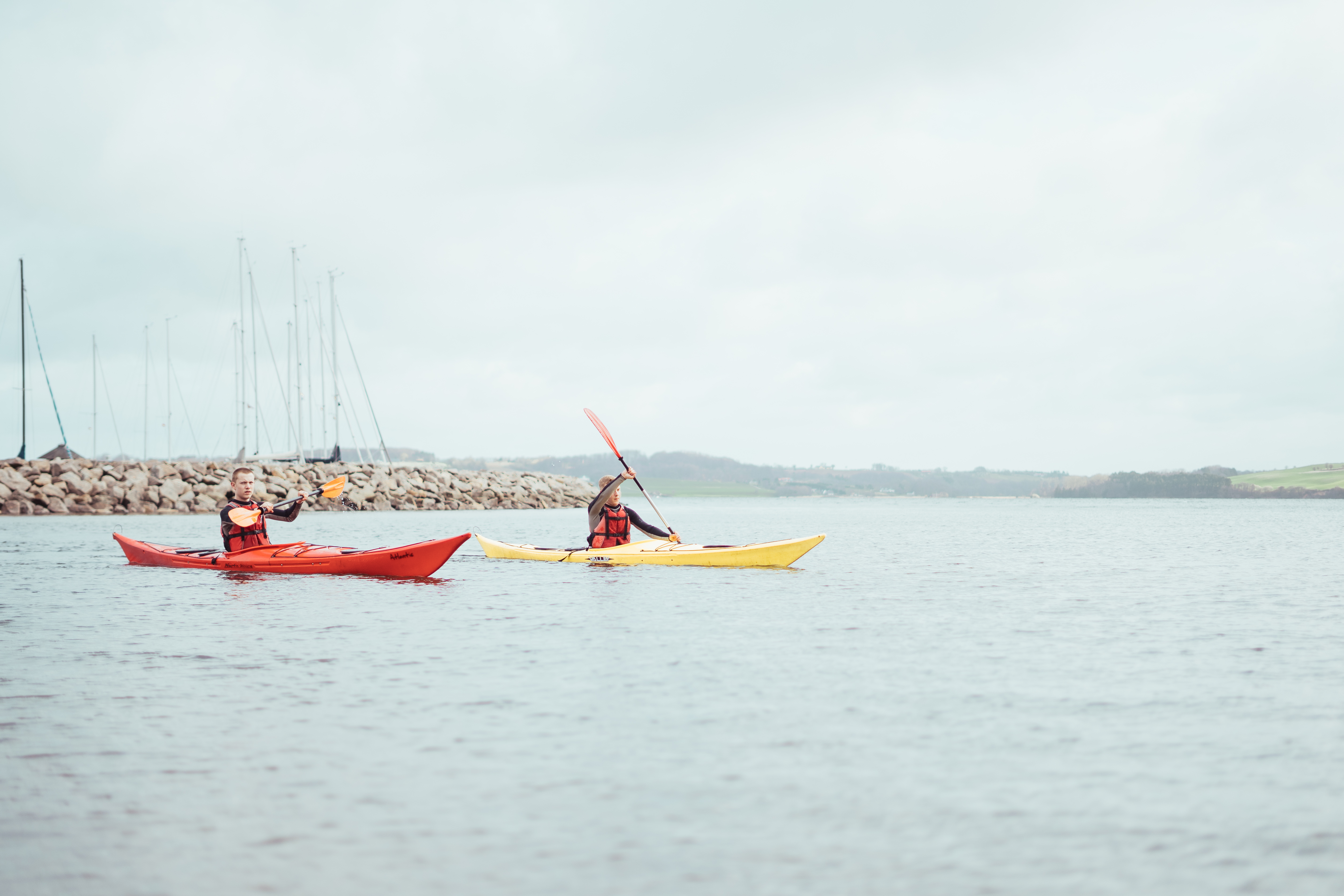 Brejning havn og strand